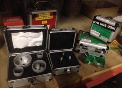 Hålsågssats för kakel oh klinker