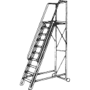Trappstege 3 meter på hjul